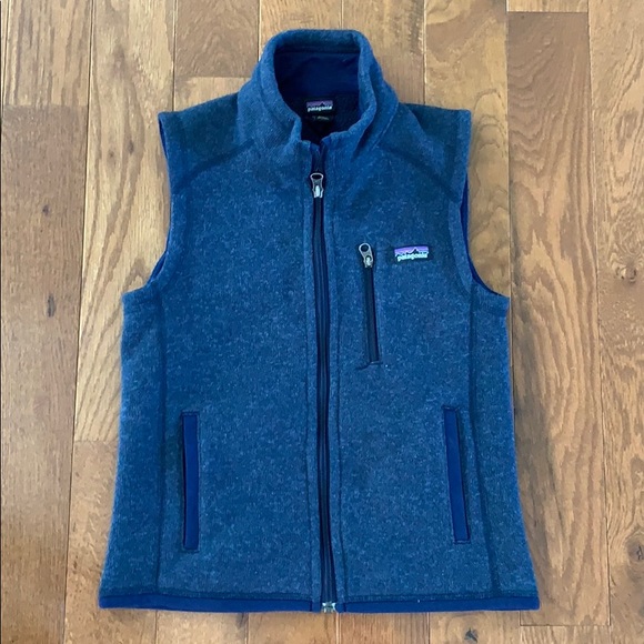 Kids dark blue Patagonia vest - Picture 1 of 2